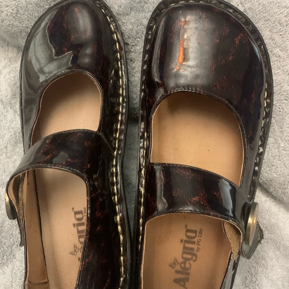 Alegria clogs tortuous shell size 38 (European).